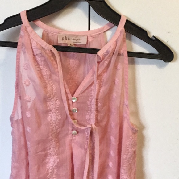 Philosophy semi sheer blouse 4 items for $20❤️ - Picture 2 of 2